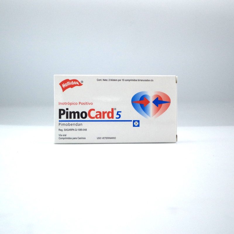 PimoCard 5 mg 20 tabletas HOLLIDAY