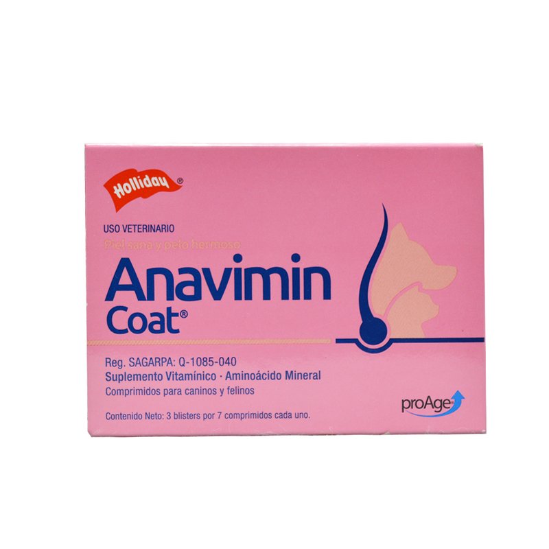 Anavimin Coat 21 tabletas HOLLIDAY