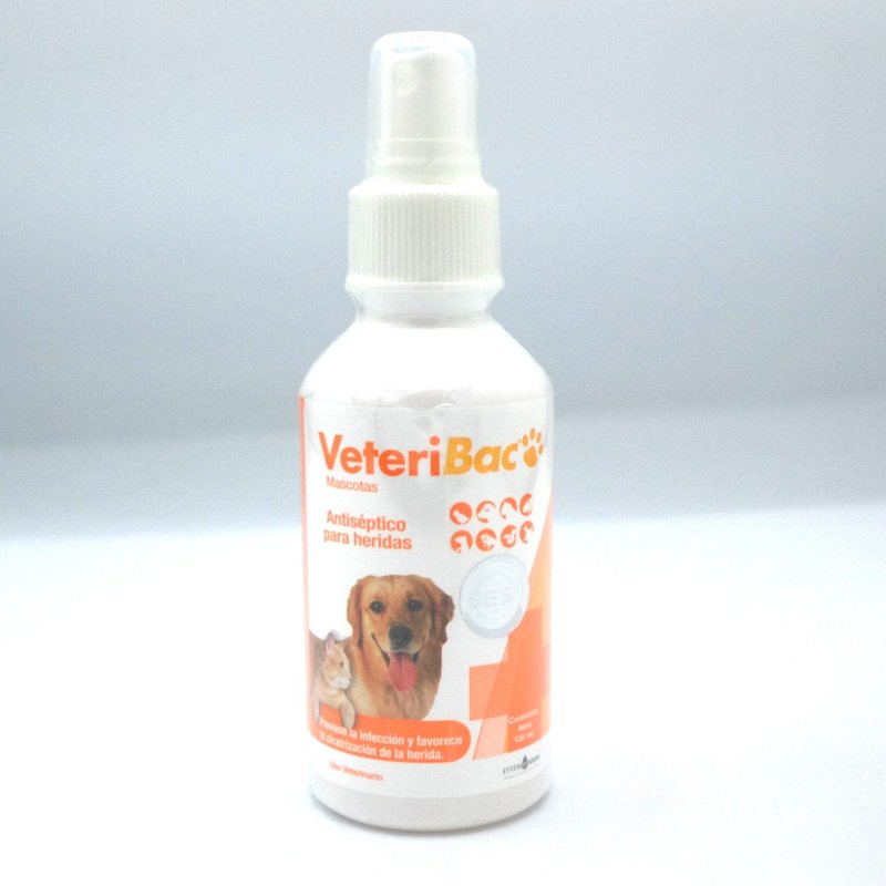 Veteribac Spray Antiséptico 120 ml. ESTERIPHARMA