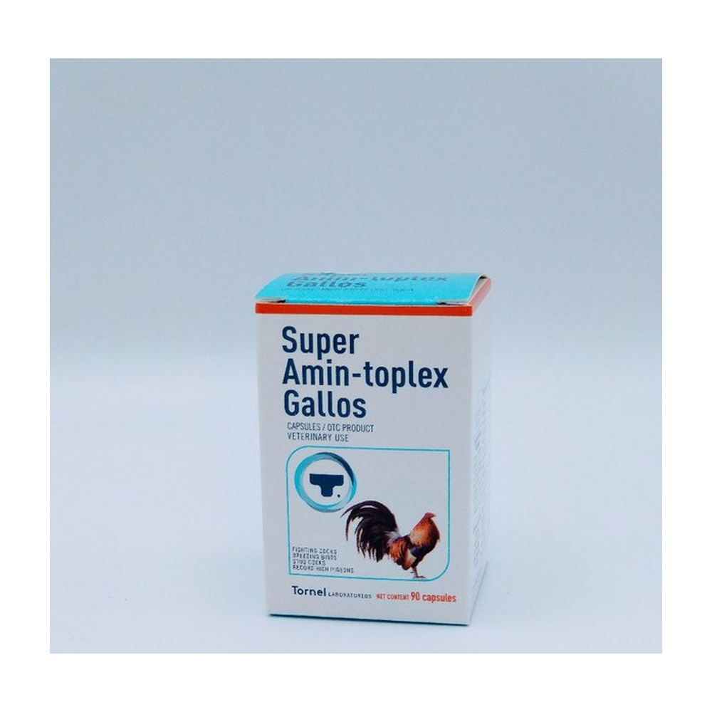 Super Amin-Toplex Gallos 90 caps. TORNEL