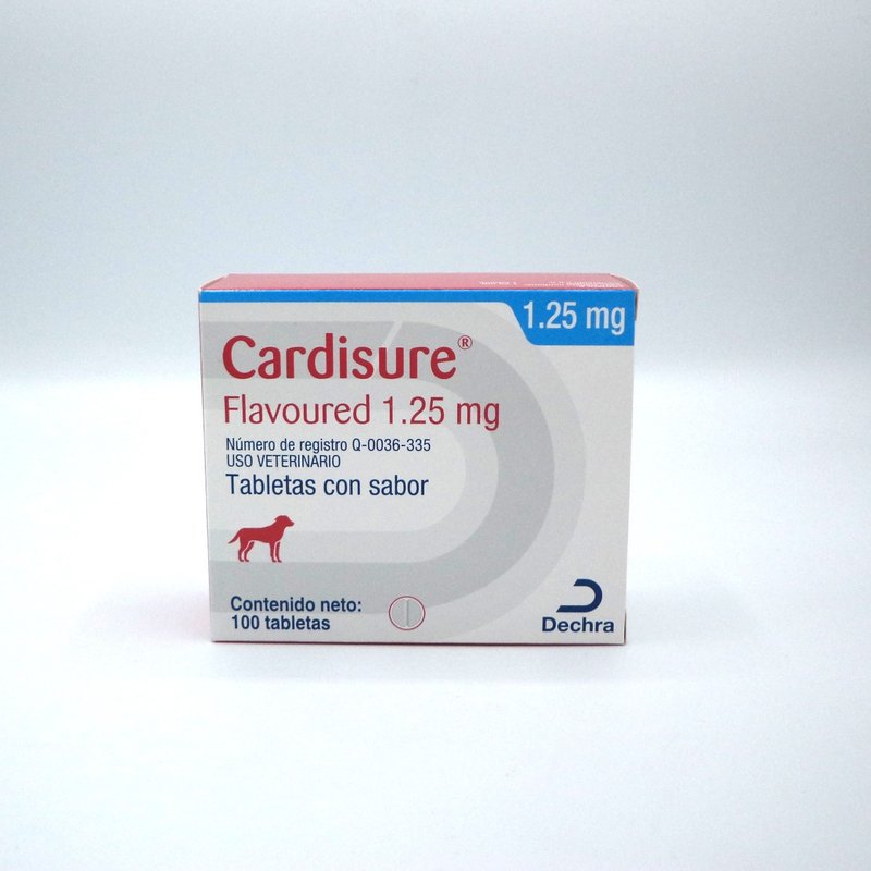 Cardisure 1.25 mg 100 tabs. DECHRA BROVEL