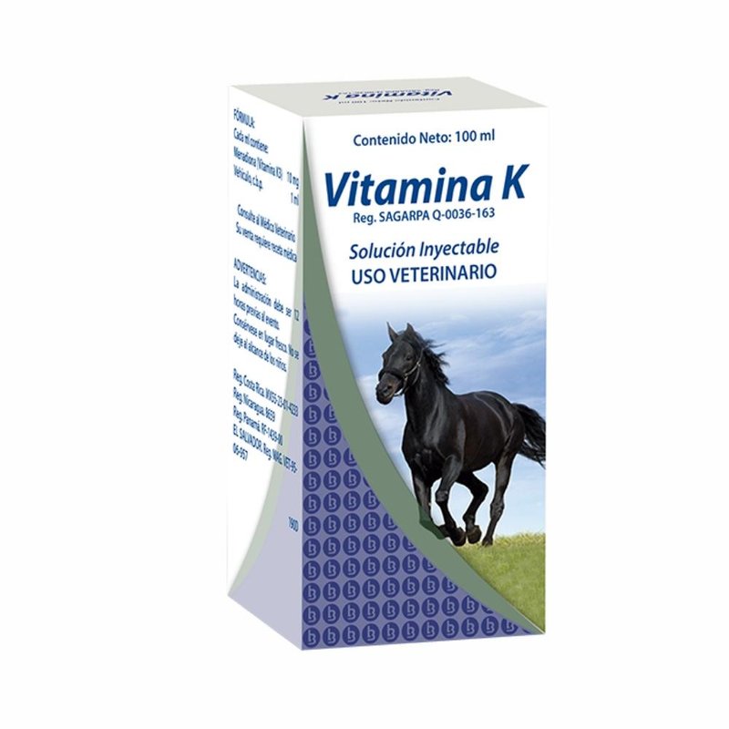 Vitamina K Iny. 100 ml. DECHRA BROVEL