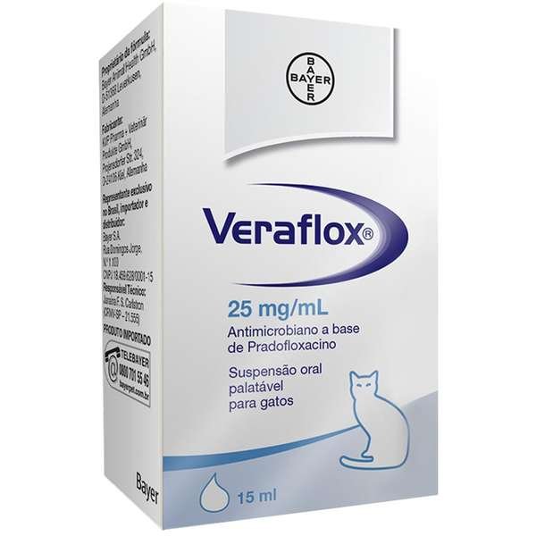 Veraflox Suspensión Oral 25 mg 15 ml. ELANCO