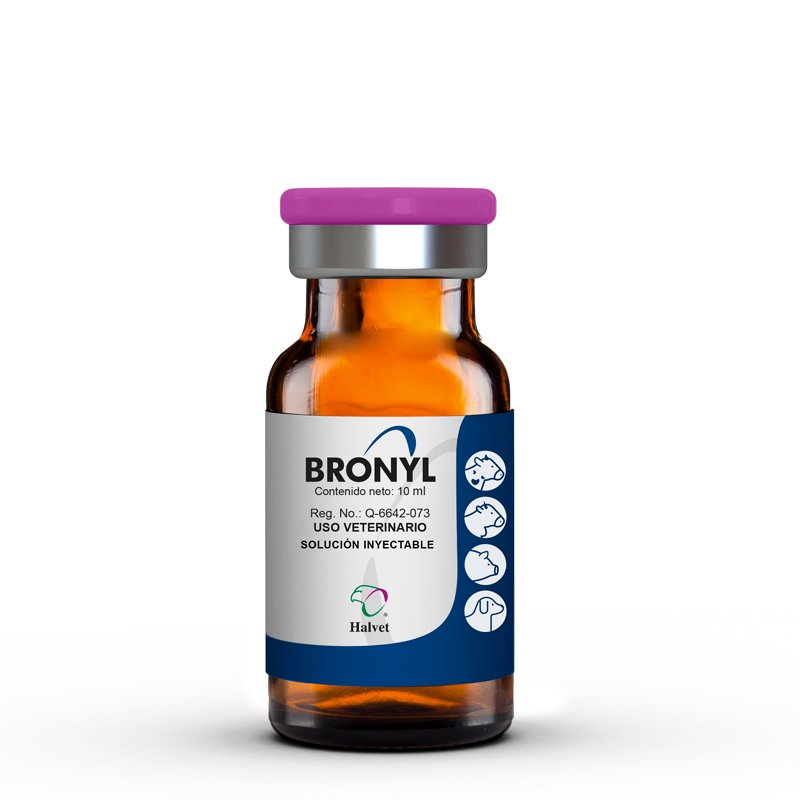 Bronyl Iny. 25 ml. HALVET