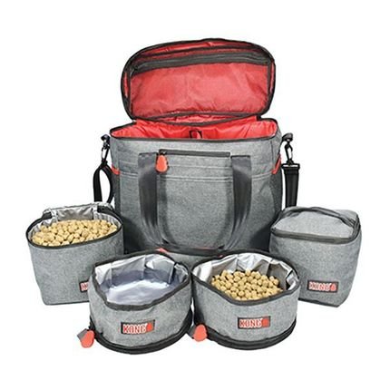 Kong Travel Lonchera con accesorios 5 pzas