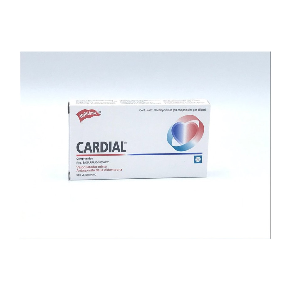 Cardial 30 tabletas Controlado HOLLIDAY