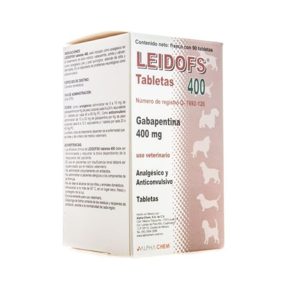 Leidofs 400 mg 90 tabs. ALPHACHEM