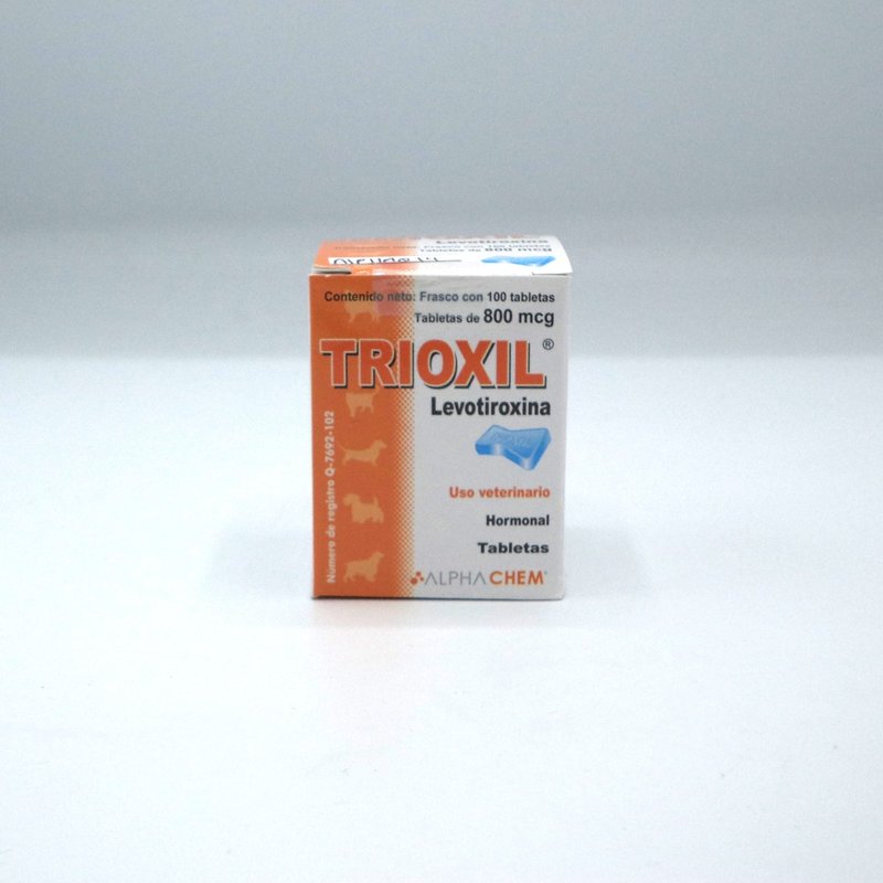Trioxil 800 mcg 100 tabletas ALPHACHEM
