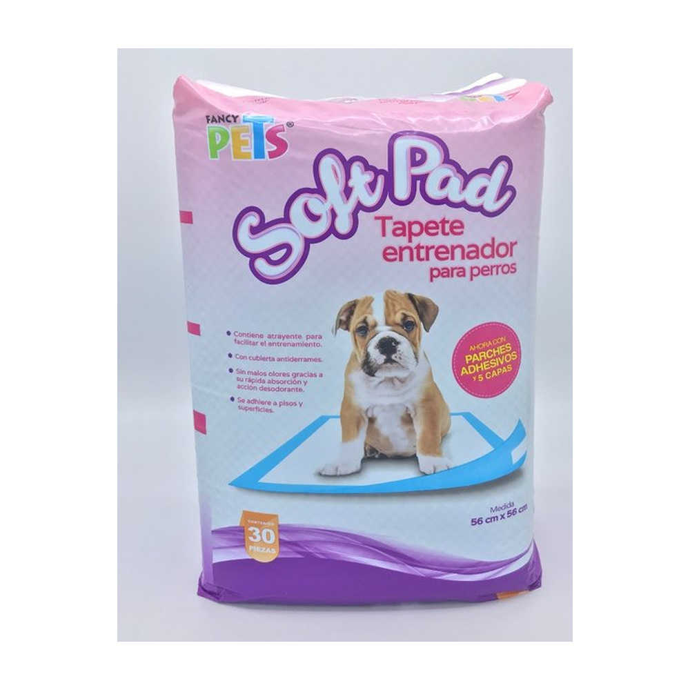 Soft Pad Tapete Entrenador Desechable 30 piezas FANCY PETS