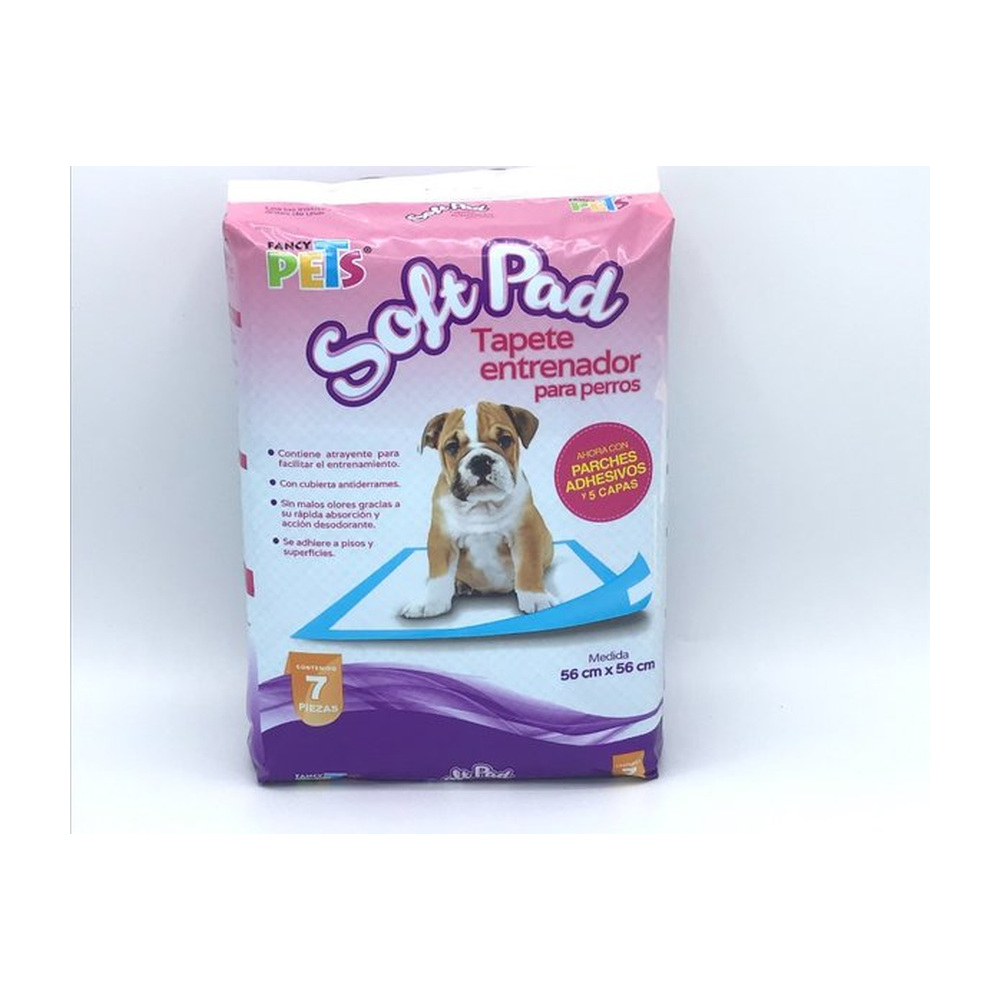 Soft Pad Tapete Entrenador Desechable 7 piezas FANCY PETS