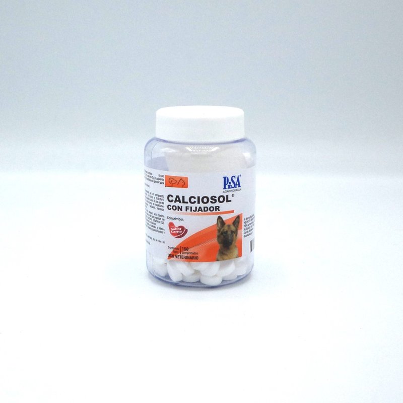 Calciosol c/fijador 150 tabletas PISA