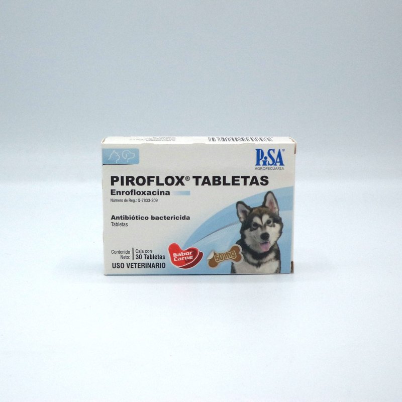 Piroflox 50 mg 30 tabletas PISA