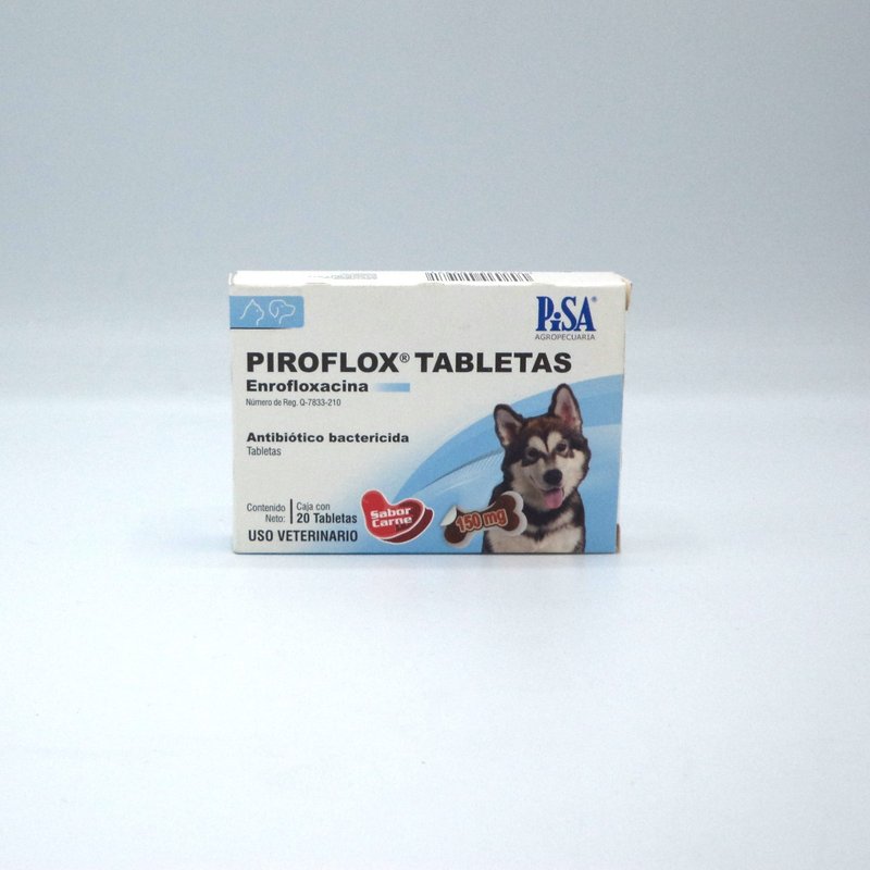 Piroflox 150 mg 20 tabletas PISA