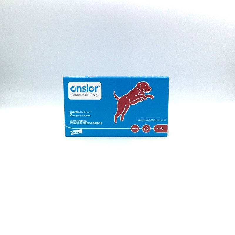 Onsior 40 mg 20-40 kg 7 tabletas ELANCO