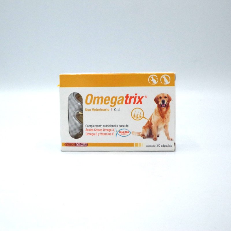 Omegatrix 30 cápsulas PET GEL
