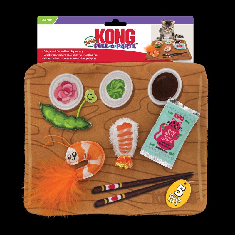 Pull-A-Partz Sushi KONG
