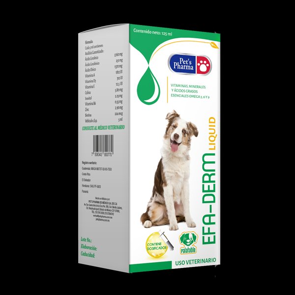 Efa Derm Liquid 237 ml PET'S PHARMA