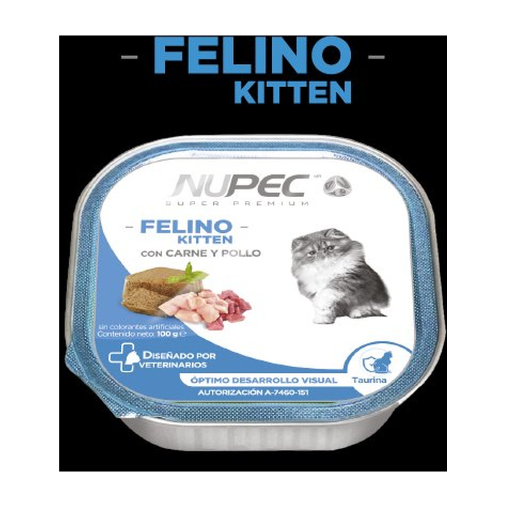 Nupec Felino Kitten Húmedo 100 gr