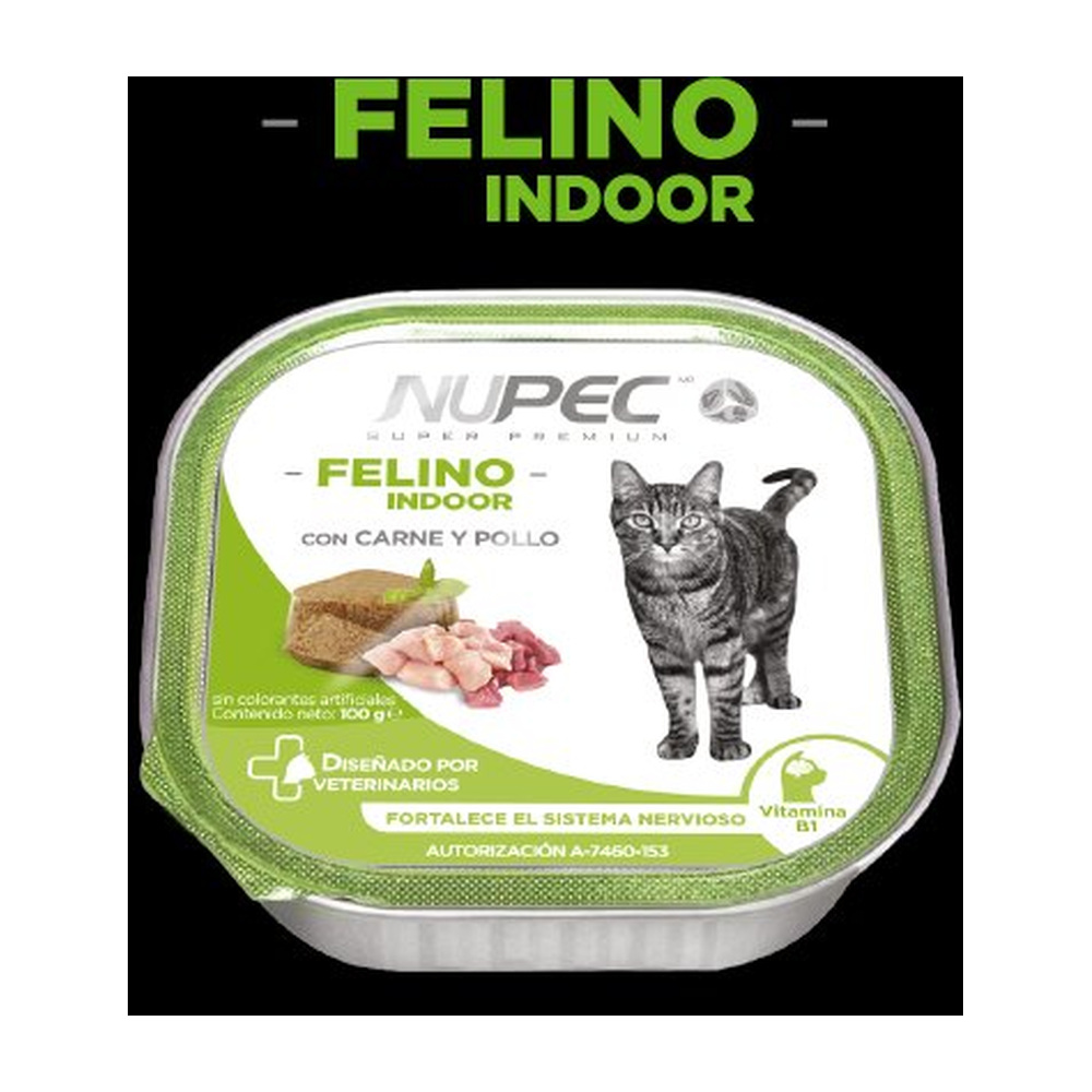 Nupec Felino Indoor Húmedo 100 gr