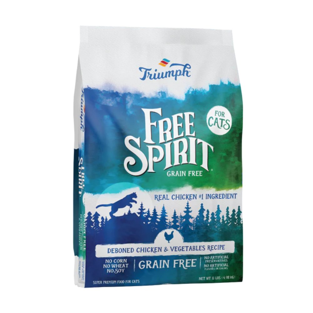 Gato Adulto Pollo Vegetales 4.99 kg FREE SPIRIT — vista frontal
