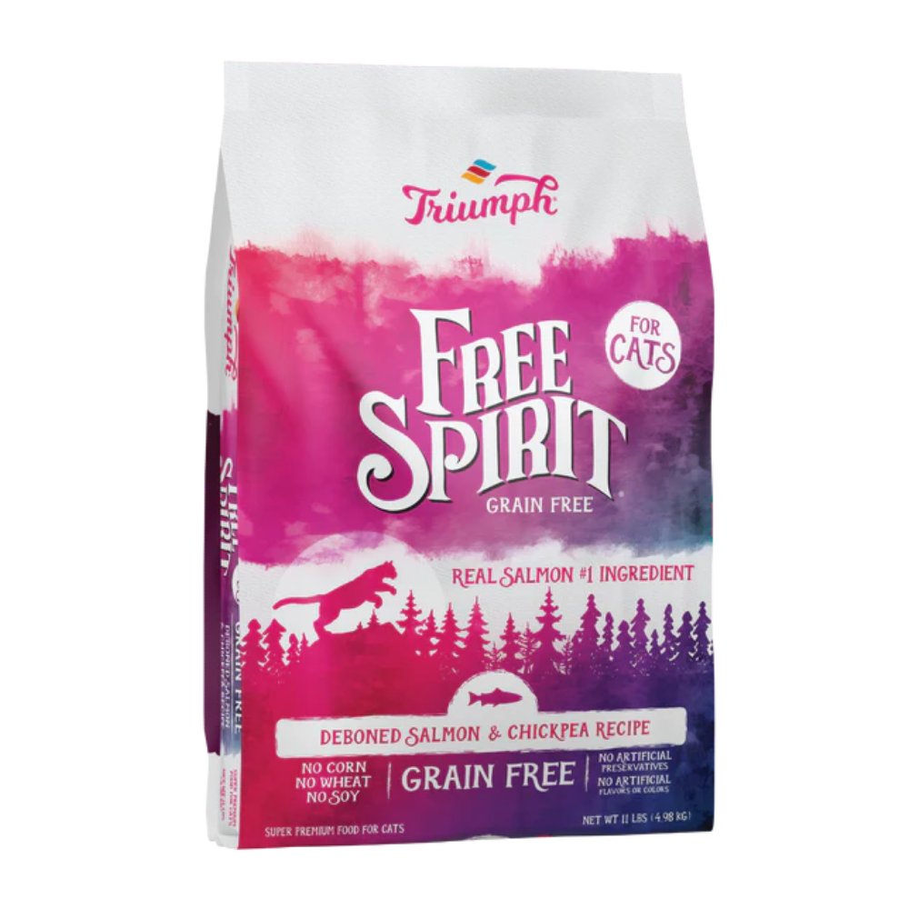 Gato Adulto Salmón y Garbanzos 4.99 kg FREE SPIRIT — vista frontal