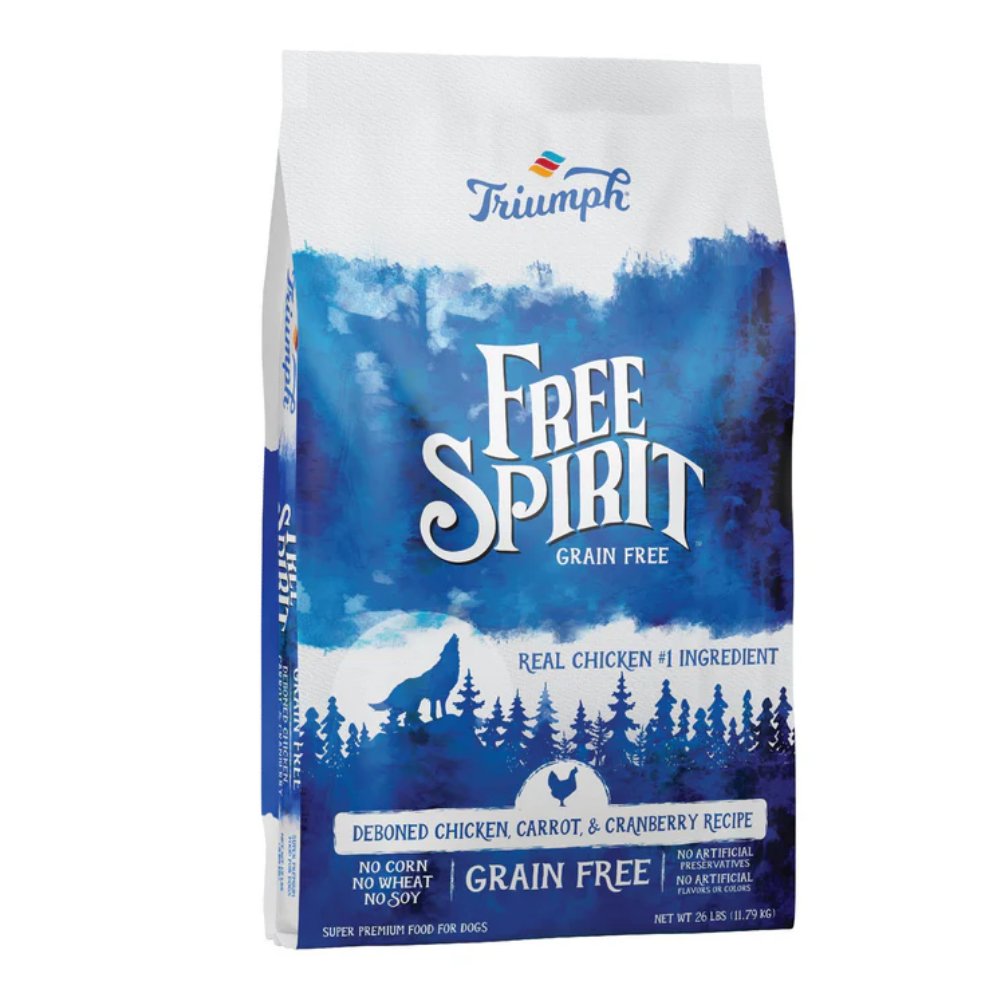 Perro Adulto Pollo Zanahoria 11.8 kg FREE SPIRIT — vista frontal