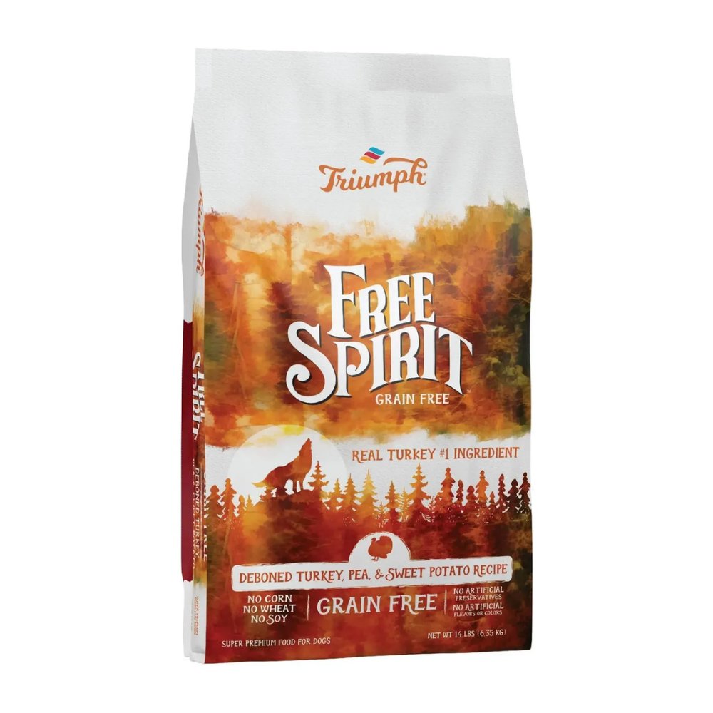 Perro Adulto Pavo y Camote 6.36 kg FREE SPIRIT — vista frontal