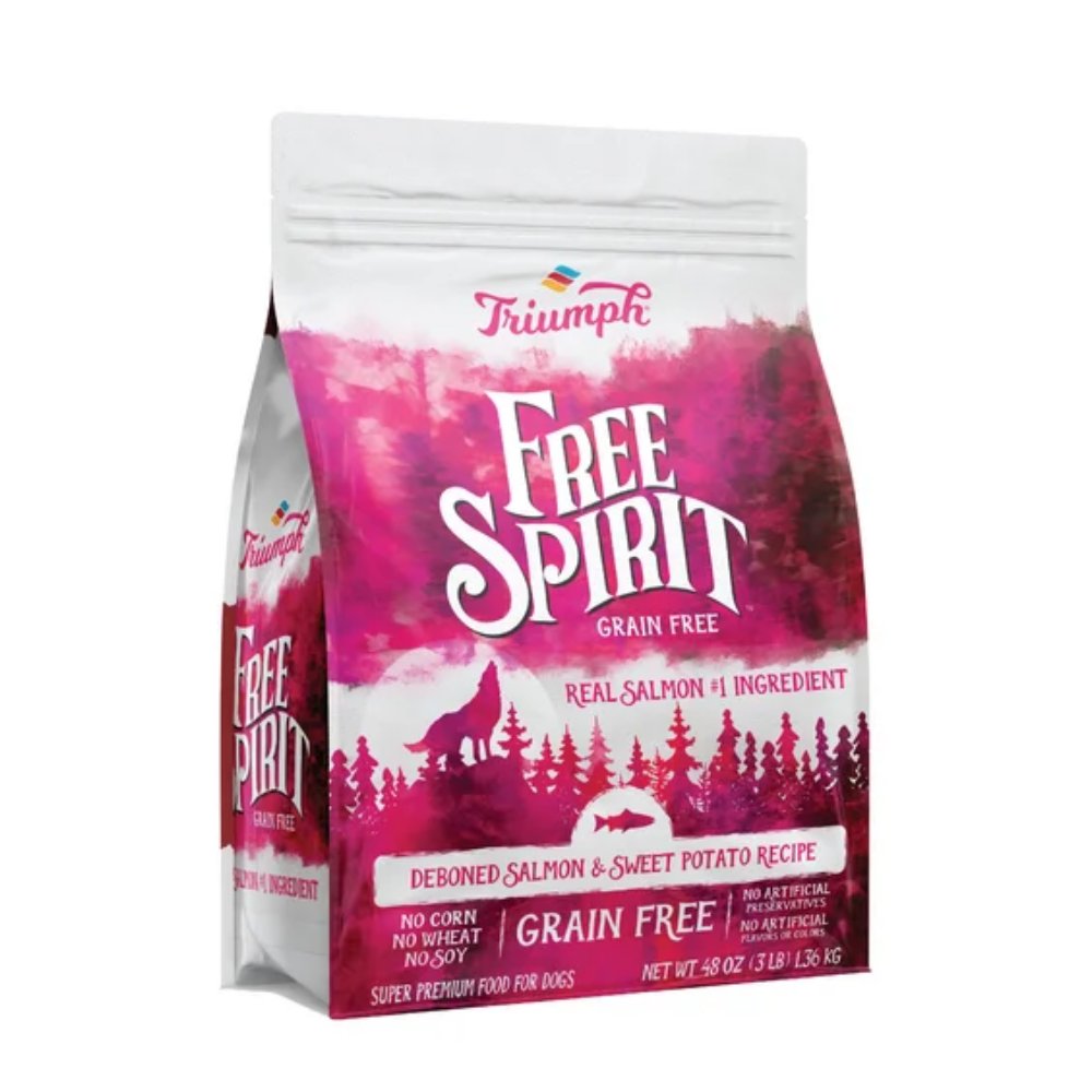 Perro Adulto Salmón y Camote 1.36 kg FREE SPIRIT — vista frontal