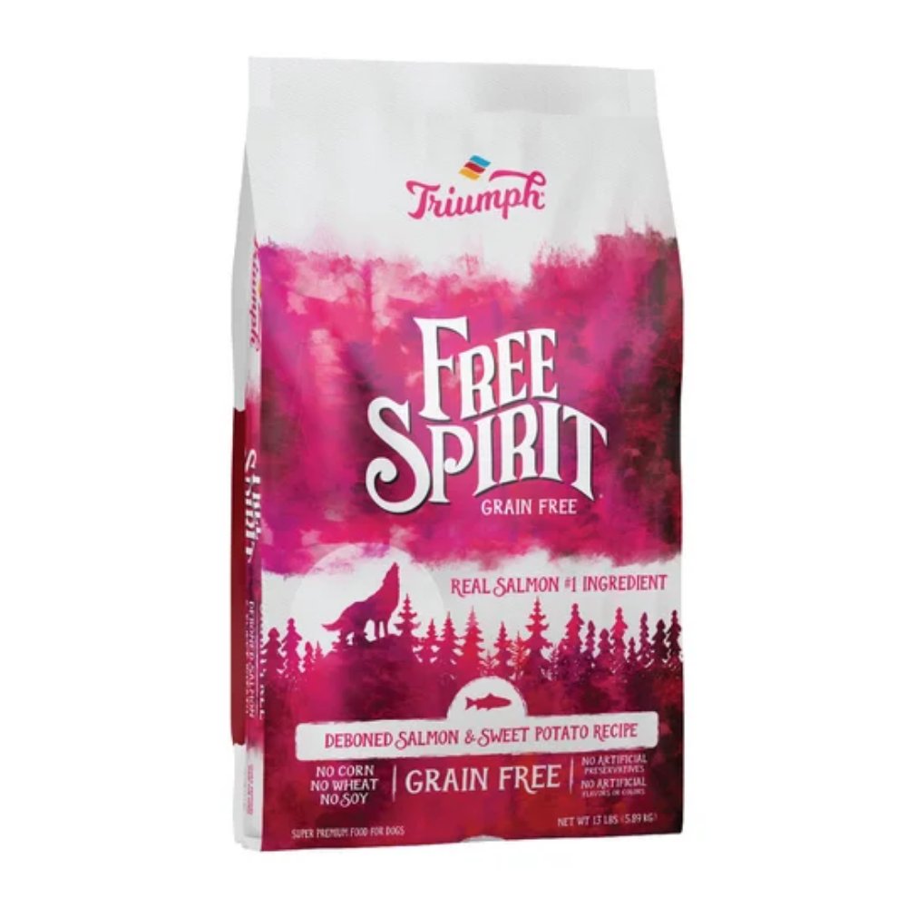 Perro Adulto Salmón y Camote 5.9 kg FREE SPIRIT — vista frontal