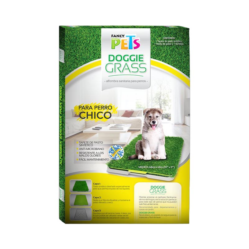 Alfombra Sanitaria Doggie Grass FANCY PETS — GPO466