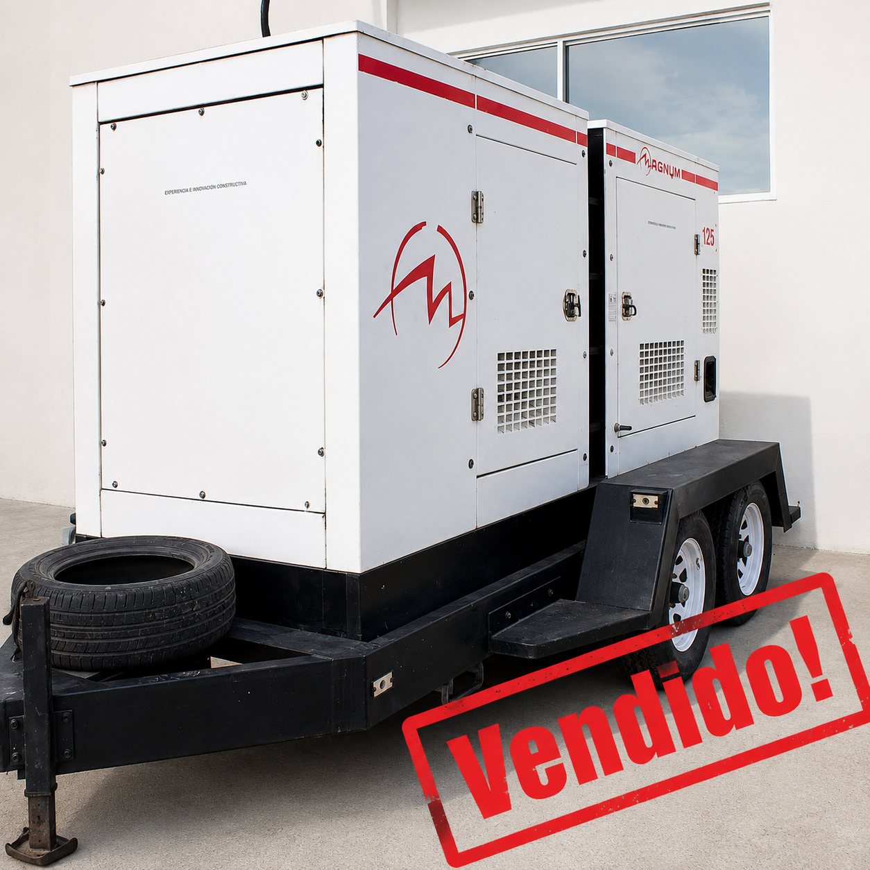 Generador eléctrico Magnum MMG125 125 kVA / 90 kW — motor John Deere PowerTech 6.8L MAGNUM PRODUCTS — ChatGPT Image Aug 26, 2026, 05_51_03 PM
