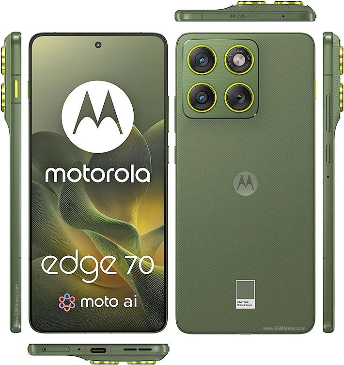 motorola edge 70 256 GB — foto oficial del fabricante