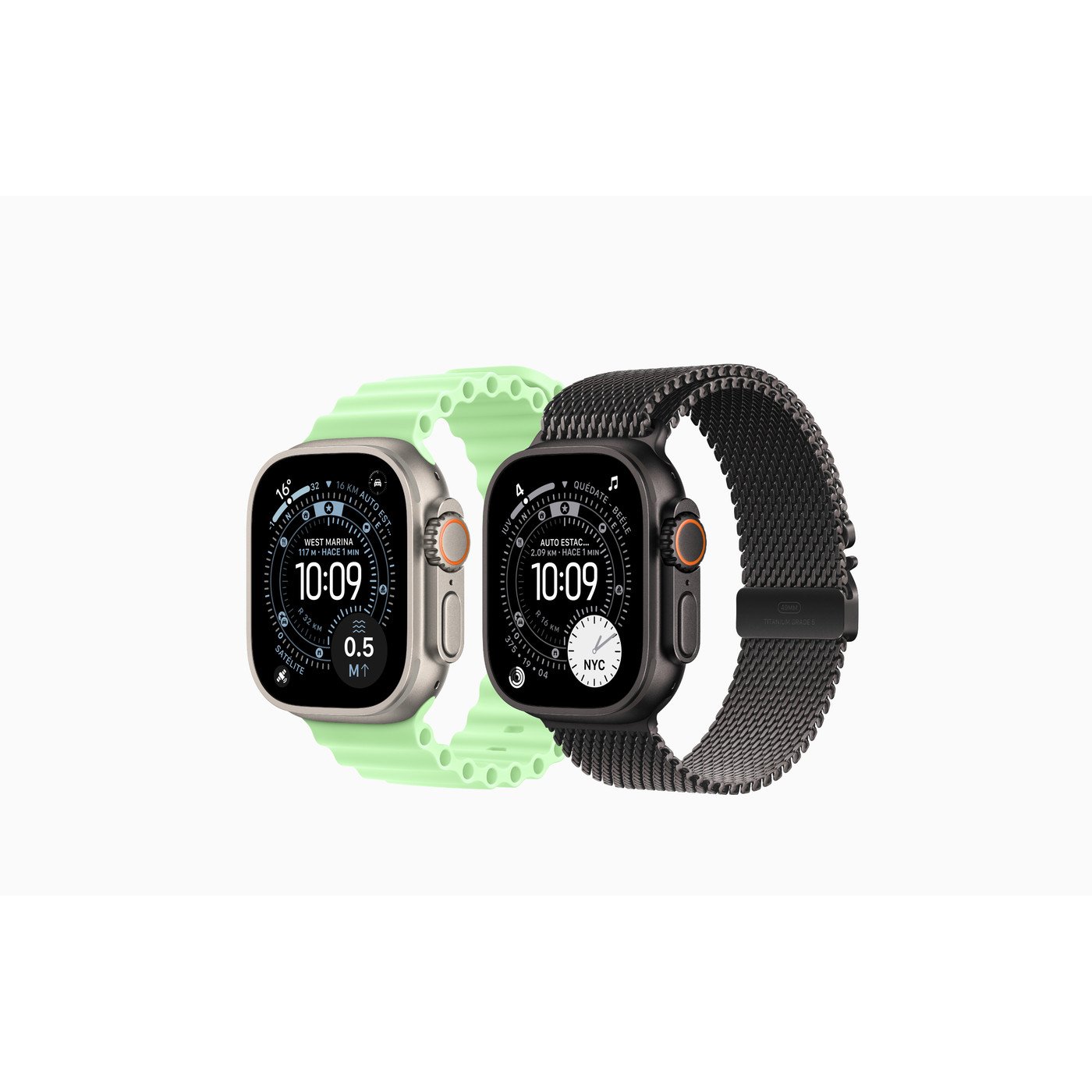Apple Watch Ultra 3 49 mm Titanio — foto oficial del fabricante