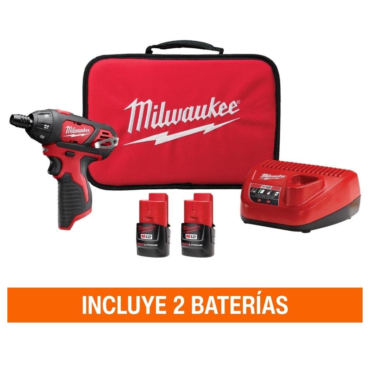 Destornillador inalámbrico hexagonal M12 de 1/4" — MILWAUKEE, foto oficial del fabricante