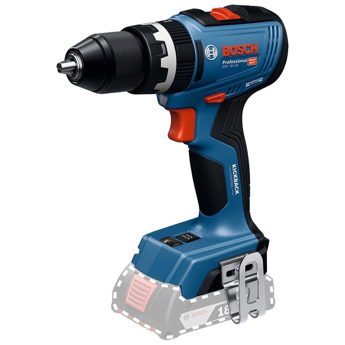 Rotomartillo brushless 18V 1/2" — BOSCH, foto oficial del fabricante