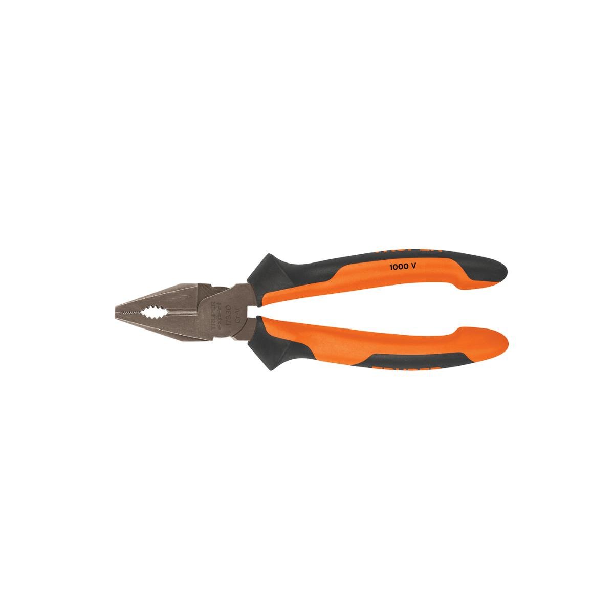 Pinza para electricista 8" alta palanca Comfort Grip Expert — TRUPER, foto oficial del fabricante