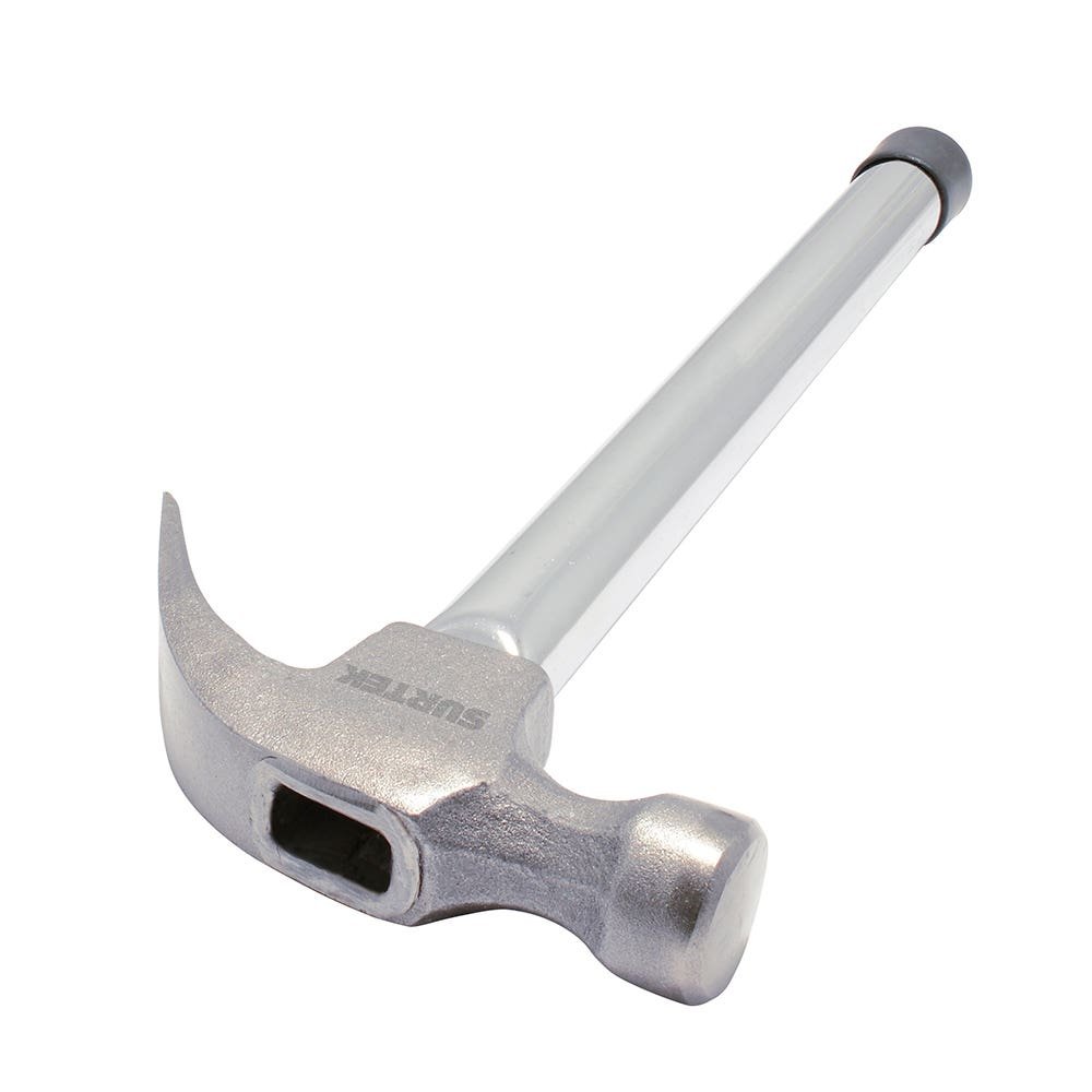 Martillo de uña curva con mango tubular 13", 16 oz — URREA, foto oficial del fabricante