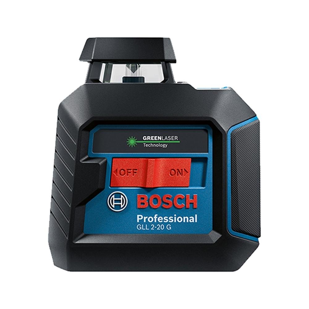 Nivel láser de líneas verdes cruzadas 10 metros GLL 220 G — BOSCH, foto oficial del fabricante