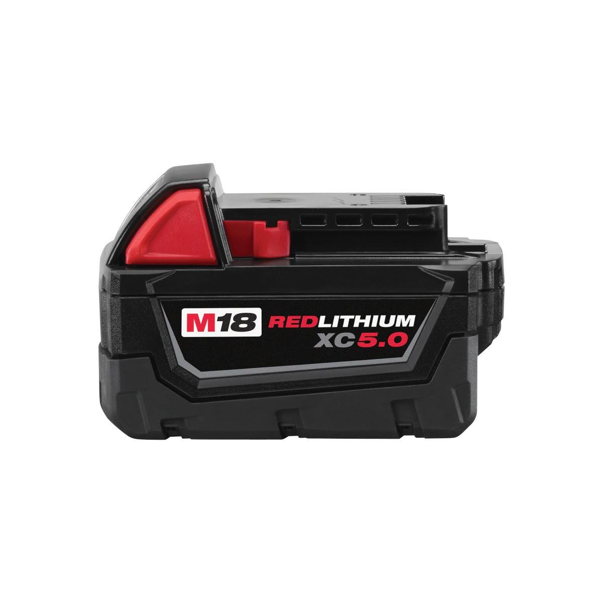 Batería M18 RedLithium XC 5.0 Ah — MILWAUKEE, foto oficial del fabricante