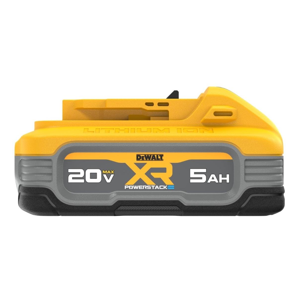Batería recargable 20V 5 Ah ion de litio MAX PowerStack — DEWALT, foto oficial del fabricante