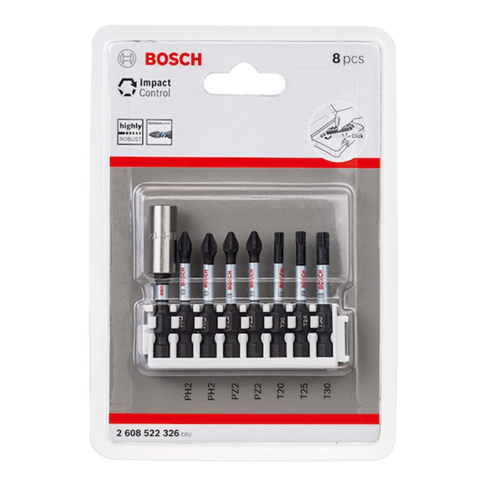 Adaptador para atornillar 1/4" de acero — BOSCH, foto oficial del fabricante