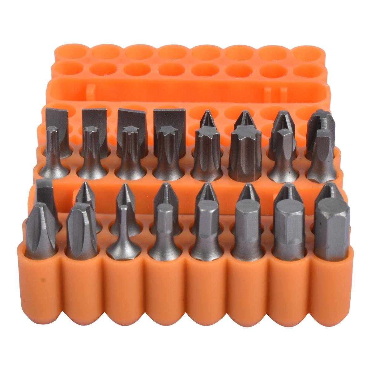 Juego de puntas para destornillador de acero, 33 piezas — TRUPER, foto oficial del fabricante